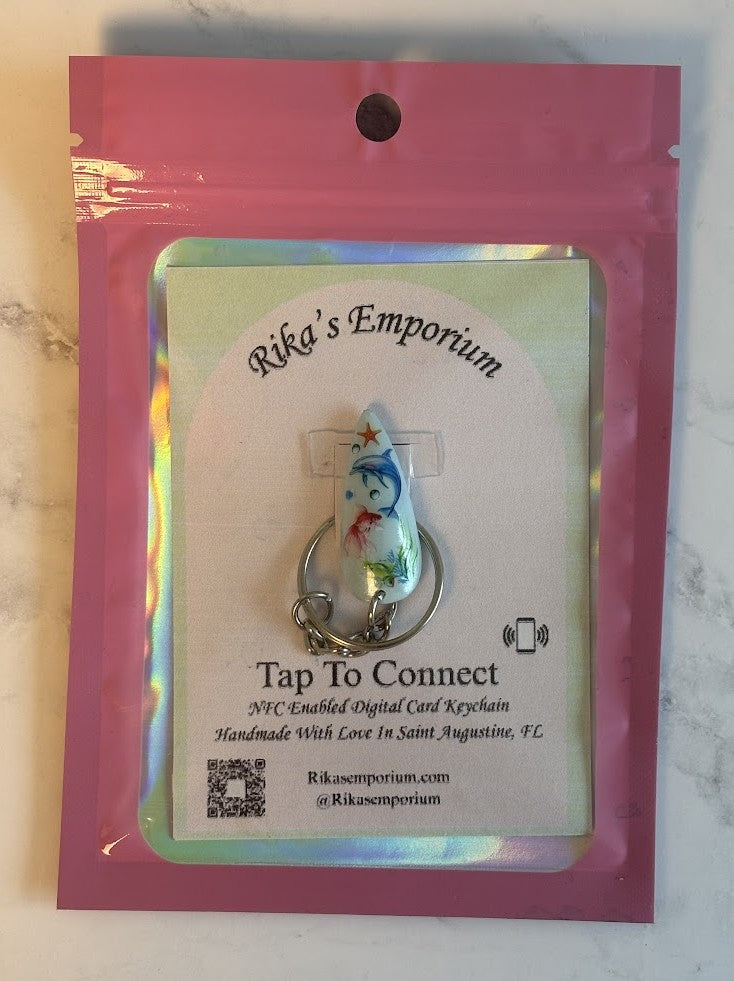 My Nail Tap Keychain – Instant Rika’s Emporium Vibes!