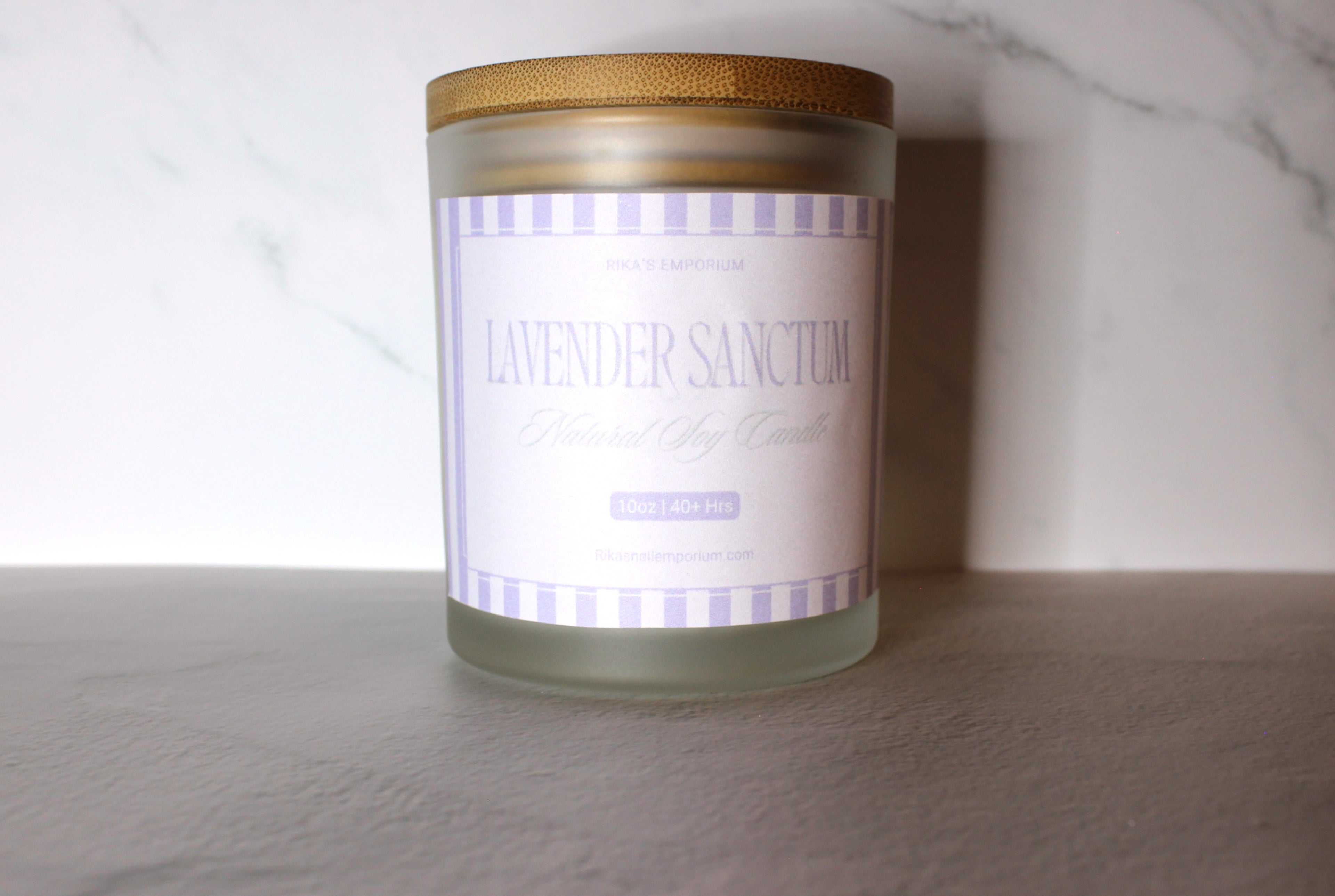 Lavender Sanctum Candle 10oz