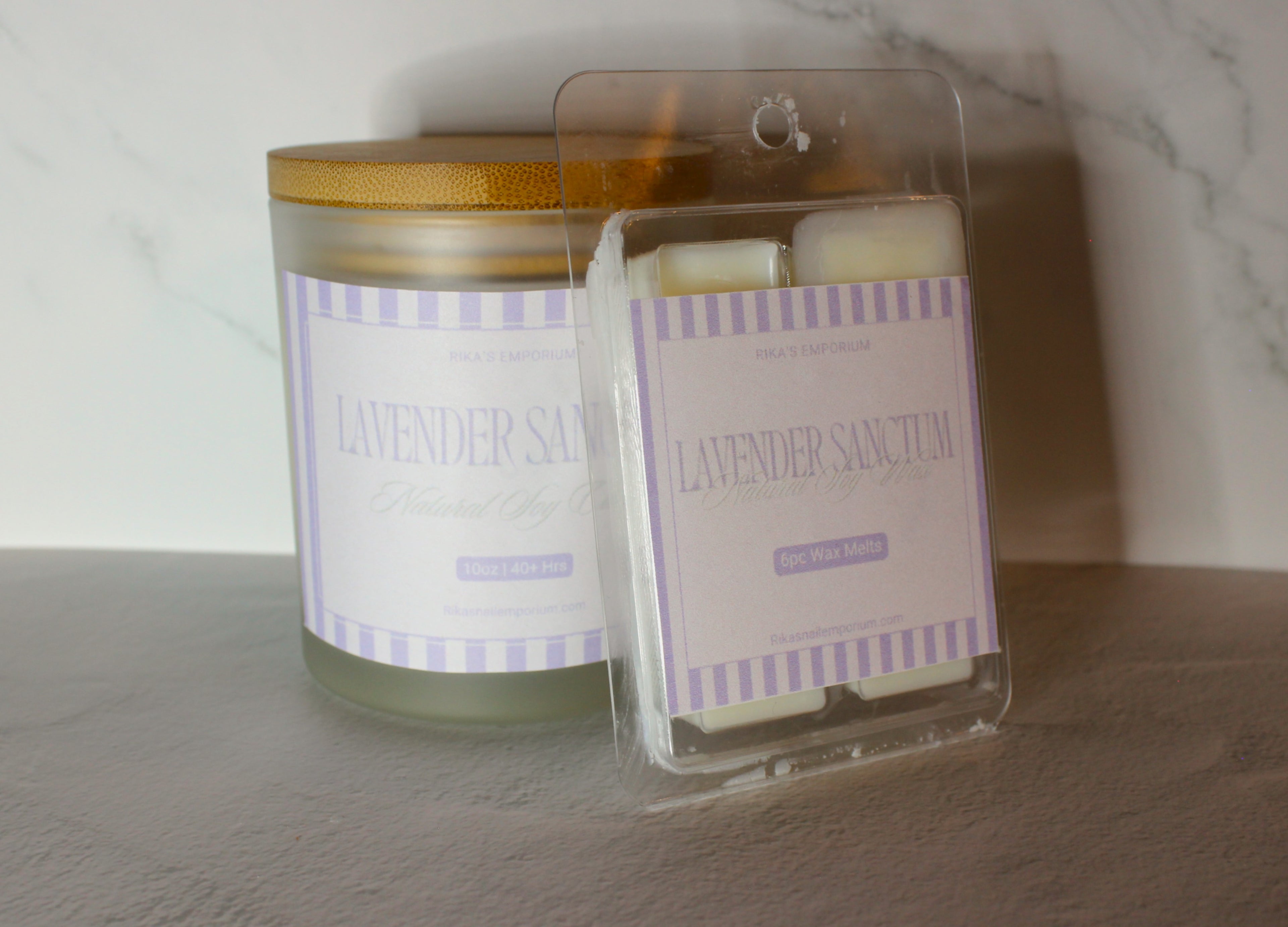 Lavender Sanctum Candle 10oz