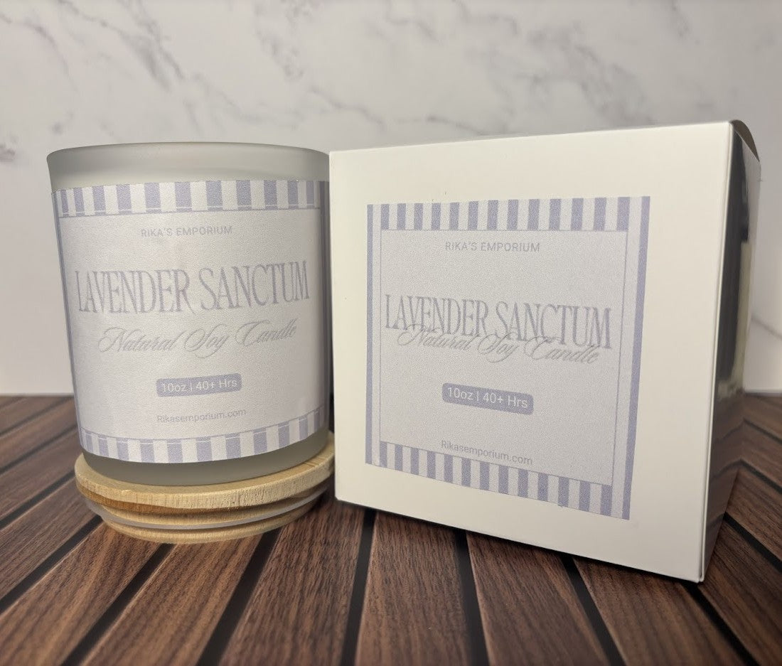 Lavender Sanctum Candle 10oz